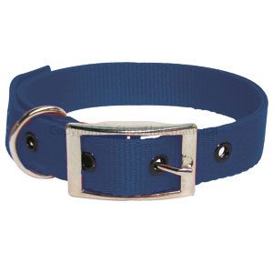 Goat Collar Nylon Doe Blue - FarmShop Australia