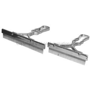 Grooming Comb T 6in Aluminium Handle