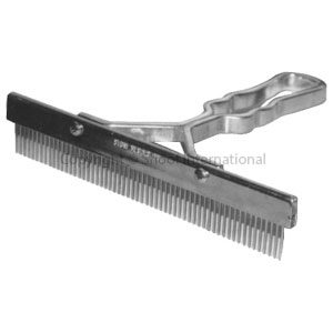 Grooming Comb T 9in Aluminium Handle