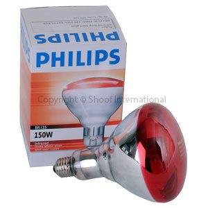 Lamp Infrared Phillips Red 150W