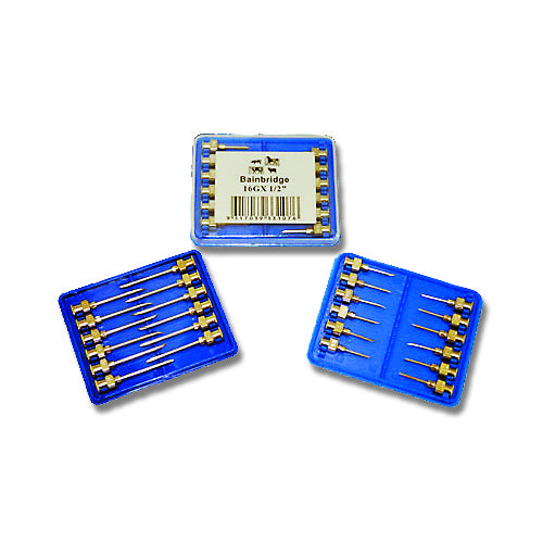 Luer Needles 18G x 1/4″ – Cartridge Packaging – 10 Pack