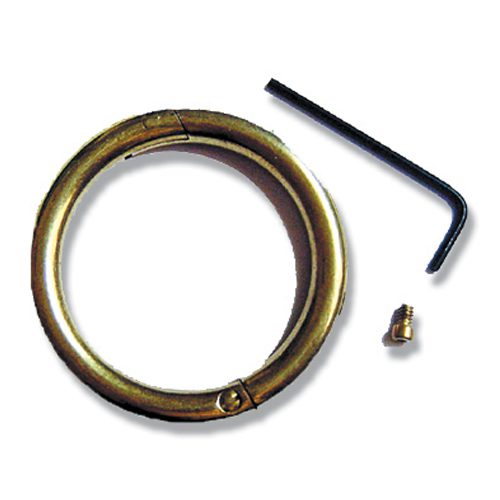 Bull Ring Brass 76mm x 10mm (Medium)