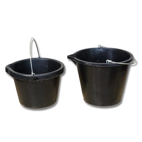 Recycled Rubber Bucket – 14 Ltr