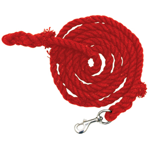 Lead Cotton Rope Red