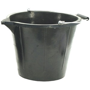 Bucket Recycled Rubber 14L