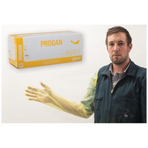 Gloves Exam Genia Progan (Yell)Med 100pk
