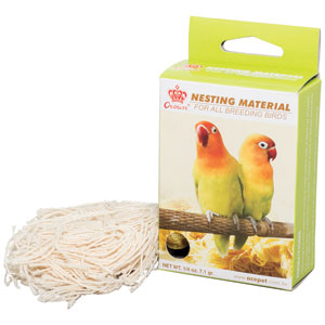 Bird Nest Material Crown 4-pack