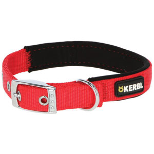 Dog Collar Kerbl Miami Plus 25mm Red