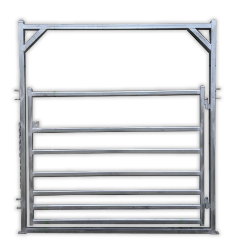 Combination Gate in Frame Oval