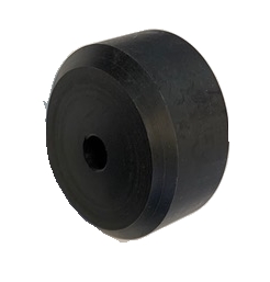 Nylon Wheel Black 100mm x 40mm, 15-17mm hole