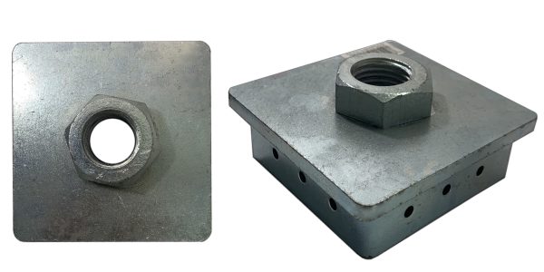 Adjustable Stump Plate “Ezy Fix” M30 100mmx100mm