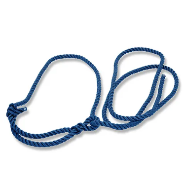Halter Poly Rope Cow/Horse – Blue