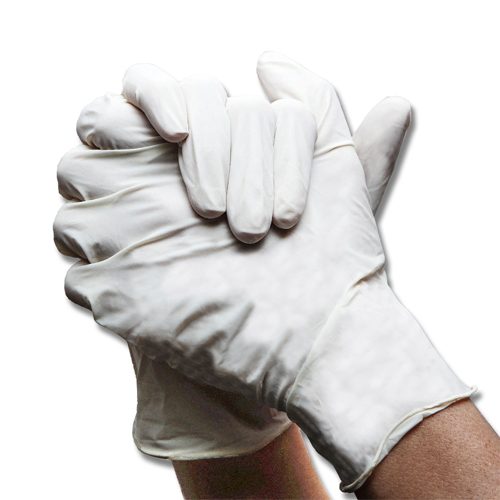 Milking Gloves Latex Medium