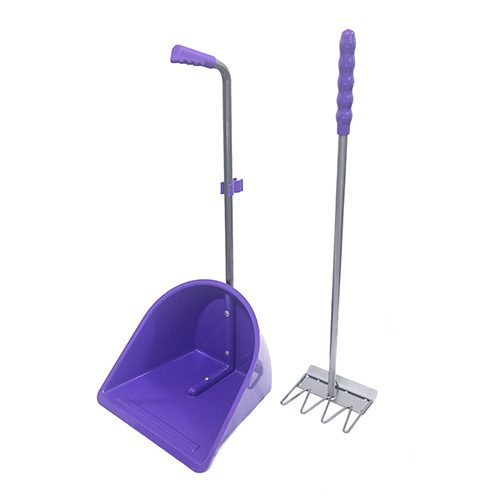 Plastic Pooper Scoop Set – Purple