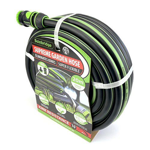 Supreme Garden Hose with Fittings – 12mm x 20m