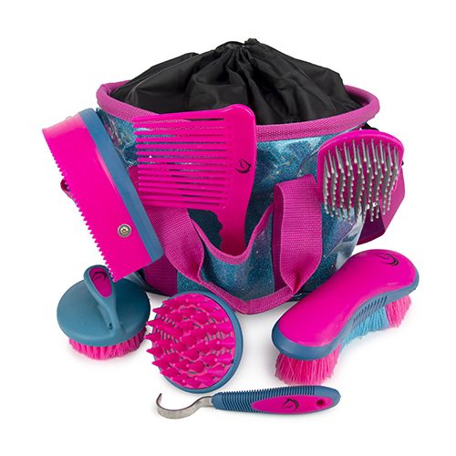 Grooming Kit – Glitter – Blue/Pink