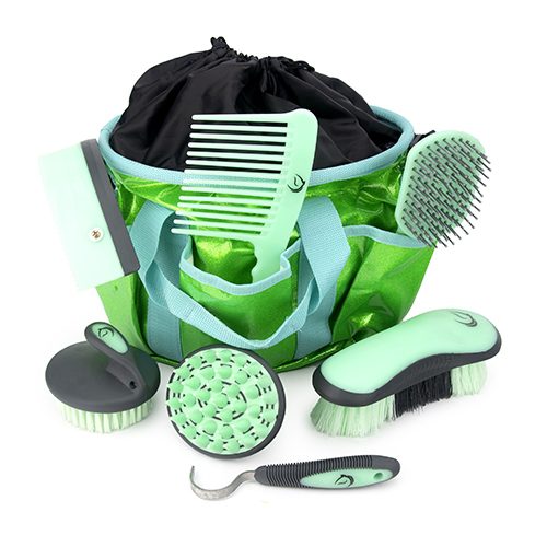 Grooming Kit – Glitter – Green/Blue