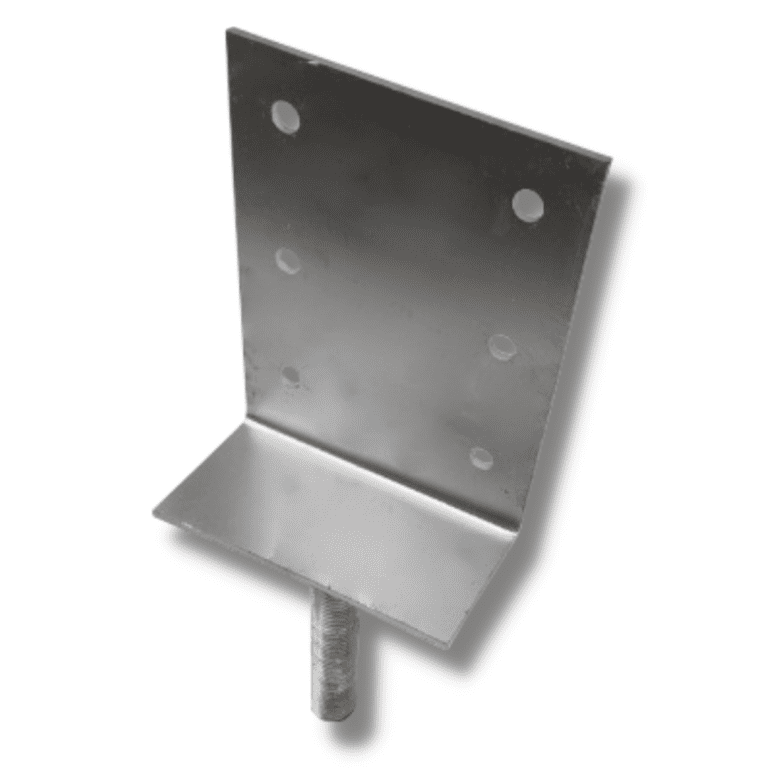 L Post Plate Extra Large w/TR30 Welded